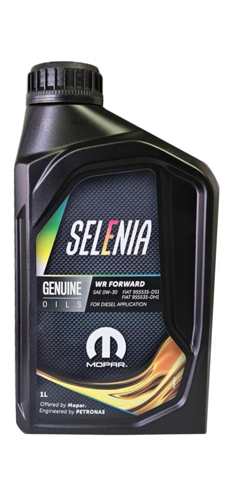 SELENIA WR FORWARD 0W30 MOPAR FIAT 955535-DS1/DH1 C2 (4 LITRI)