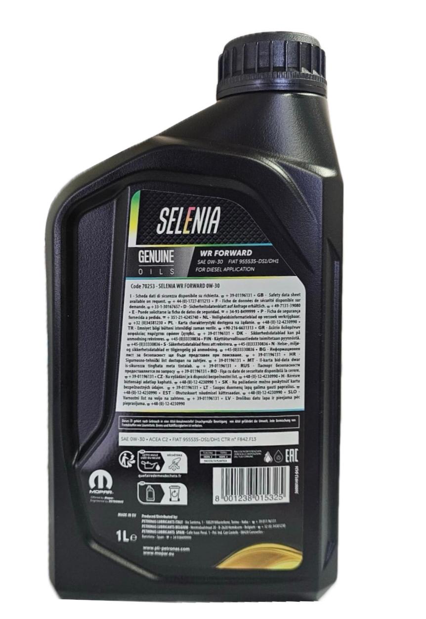 SELENIA WR FORWARD 0W30 MOPAR FIAT 955535-DS1/DH1 C2 (4 LITRI)